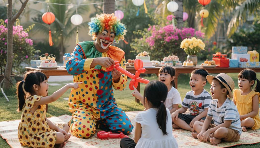 Dịch Vụ Chú Hề Vặn Bóng Tại Quận 11. Ảnh 1